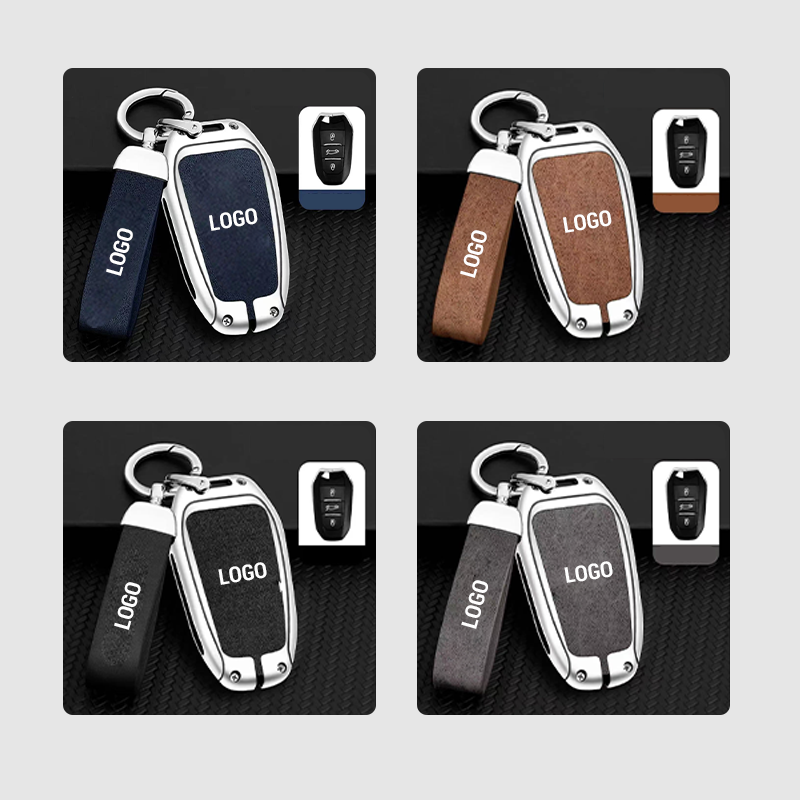 Suitable for Renault cars-genuine leather key cover