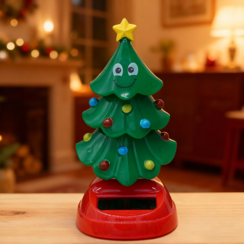 🎅🌟 Solar-Powered Christmas Wobble Figure · Bring Holiday Cheer Everywhere!