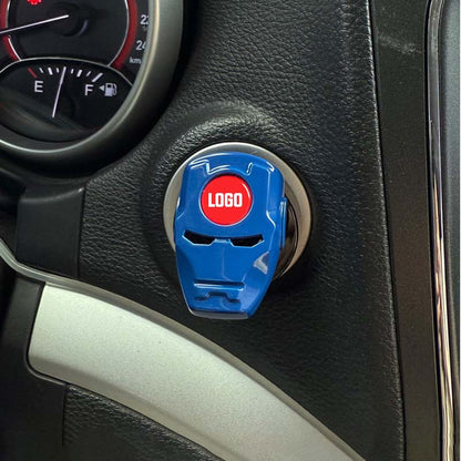 Premium Metal Push-to-Start Button Cover | Hero Edition