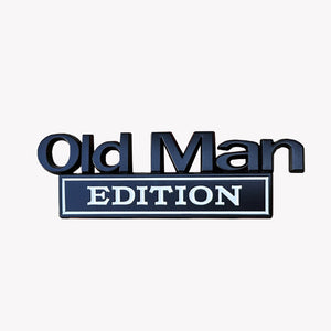 🚗 Old Man Edition-Auto-Emblem