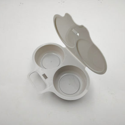 Microwave Egg Poacher with Lid & Handle