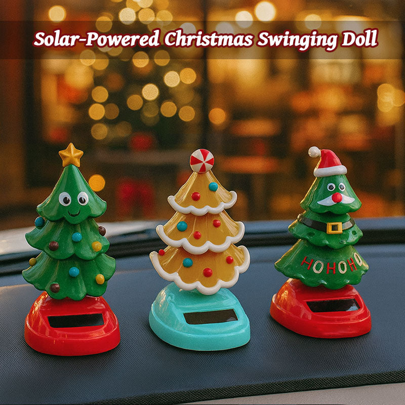 🎅🌟 Solar-Powered Christmas Wobble Figure · Bring Holiday Cheer Everywhere!
