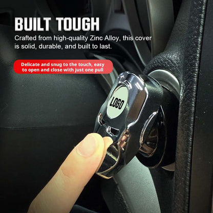 Premium Metal Push-to-Start Button Cover | Hero Edition
