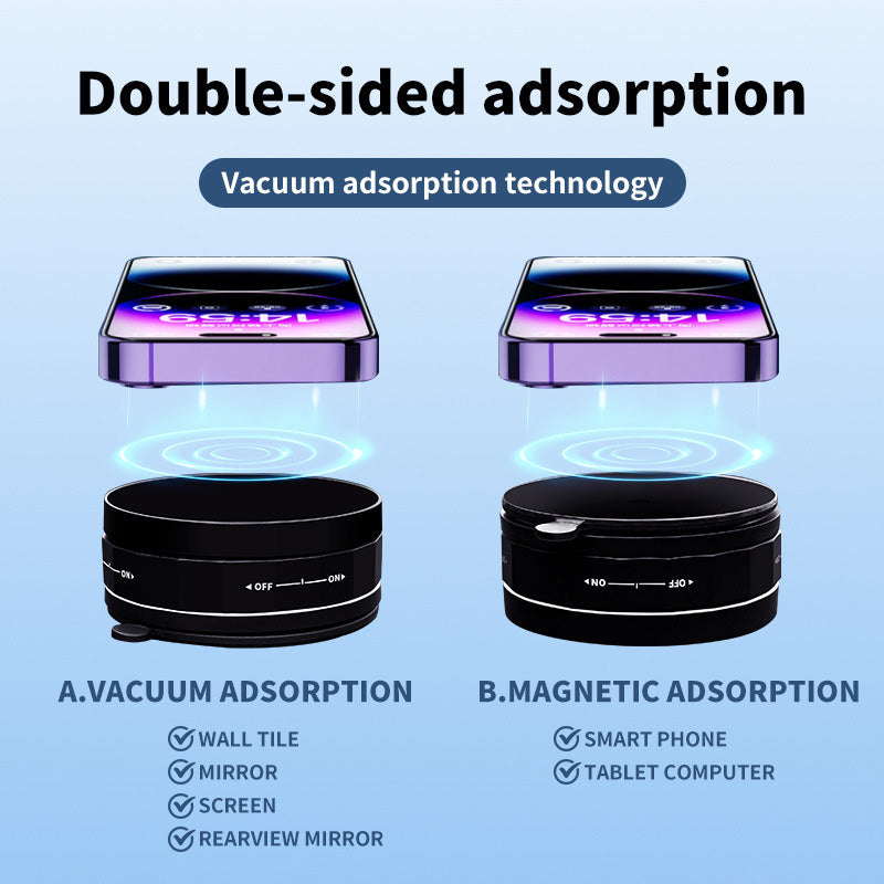 Vacuum Adsorption Magnetic Mobile Phone Holder