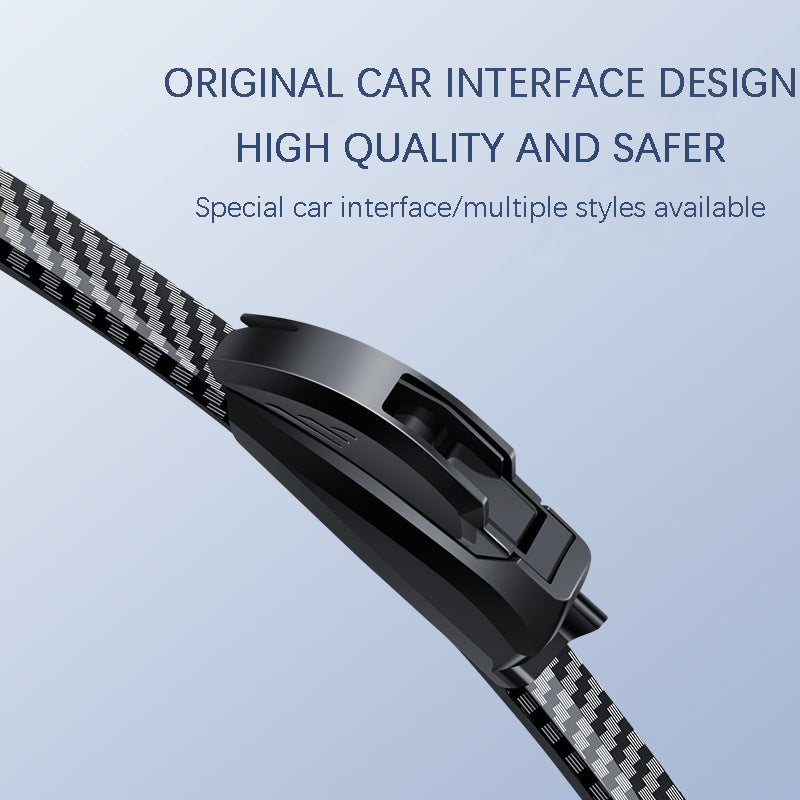 🌈 Quiet, boneless carbon fiber windshield wipers - give your car style, silence and clarity!