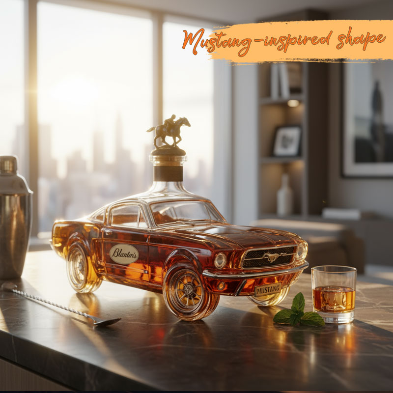 Mustang Whiskyflasche