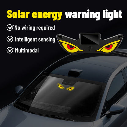 LED Demon Eye Car Light Sticker👹 — Give Your Ride a Fierce Nocturnal Identity