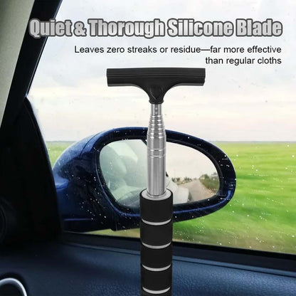 Retractable Rearview Mirror Wiper