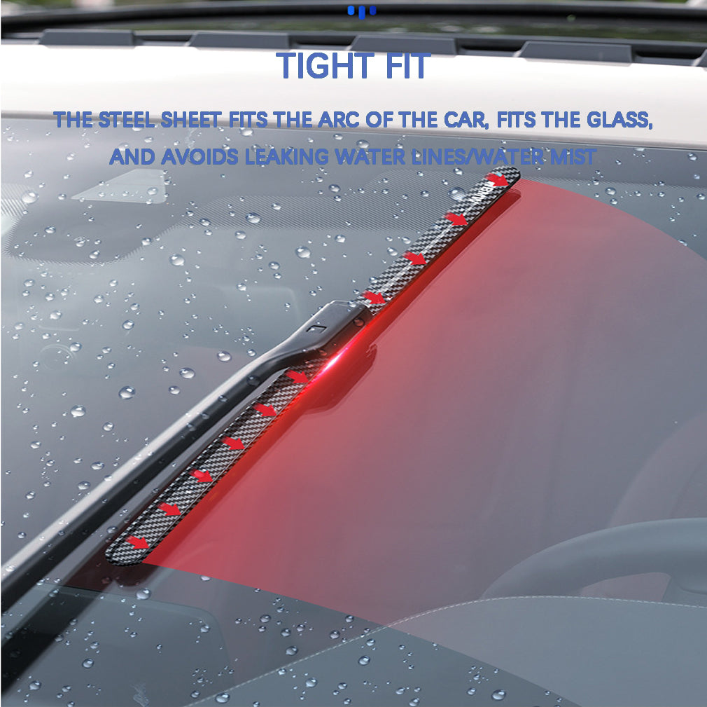 🌈 Quiet, boneless carbon fiber windshield wipers - give your car style, silence and clarity!