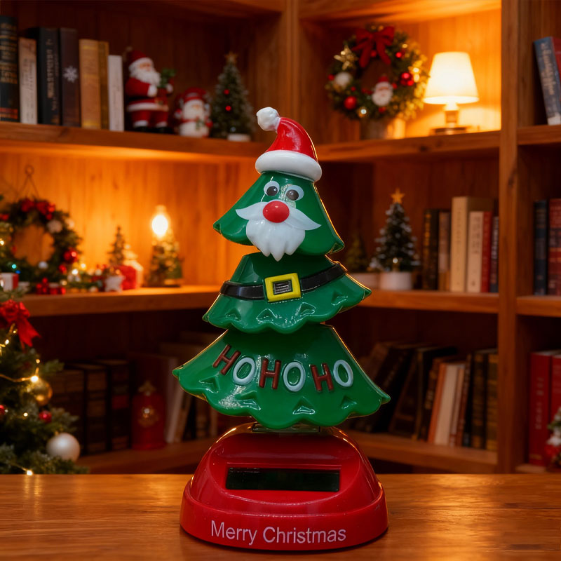 🎅🌟 Solar-Powered Christmas Wobble Figure · Bring Holiday Cheer Everywhere!