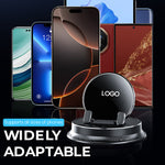 Load image into Gallery viewer, Multifunctional Electric Car Dashboard Mobile Phone Holder WIth Logo
