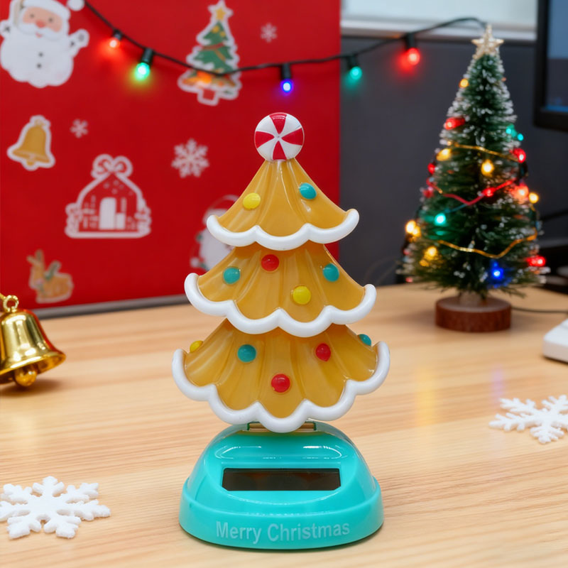 🎅🌟 Solar-Powered Christmas Wobble Figure · Bring Holiday Cheer Everywhere!