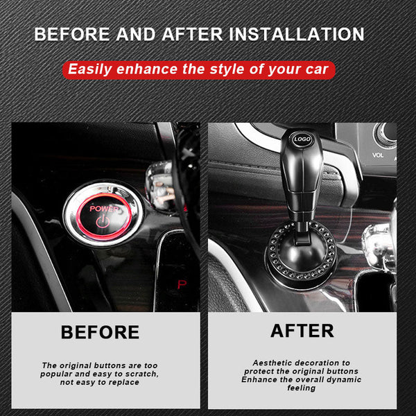 Customized Car One-Touch Start Ignition Switch Button Rocker – Woobrooch