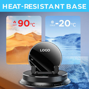 Multifunctional Electric Car Dashboard Mobile Phone Holder WIth Logo