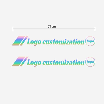 Colorful Laser Car Stickers