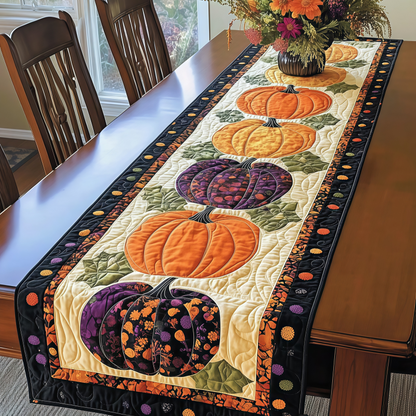 🎃 Halloween Quilted Table Runner – Cozy Fall Decor in Seconds