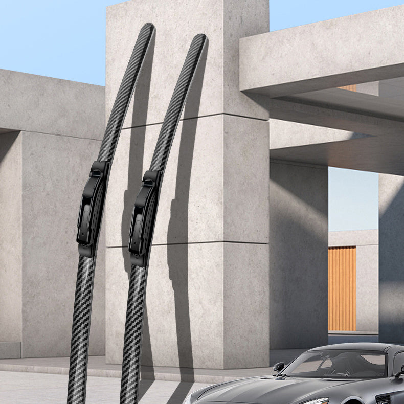 🌈 Quiet, boneless carbon fiber windshield wipers - give your car style, silence and clarity!