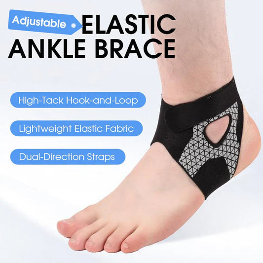 ⏳40% OFF Today ⏰ Adjustable Elastic Ankle Brace 🦶 Comfortable Support for Sports, Walking & Daily Use