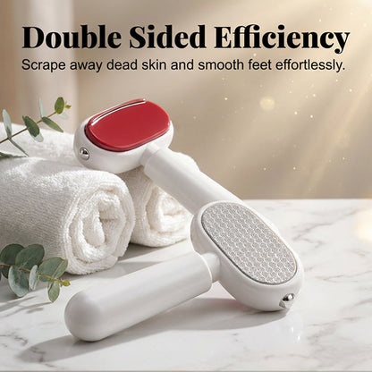 ✨🦶Double-Sided Foot Scraper – Easily Removes Calluses and Dead Skin