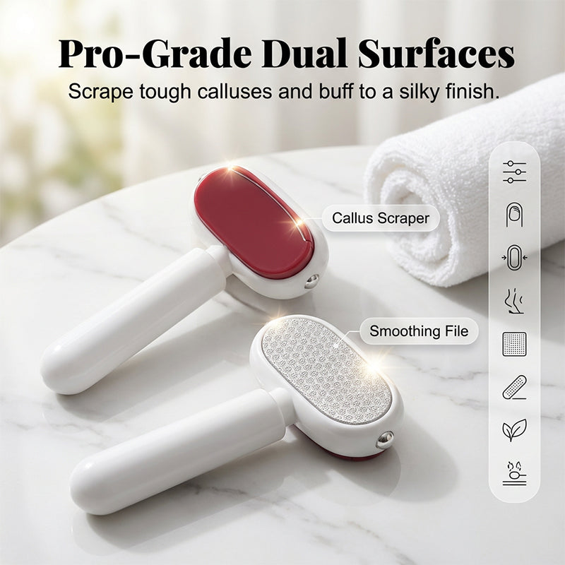 ✨🦶Double-Sided Foot Scraper – Easily Removes Calluses and Dead Skin