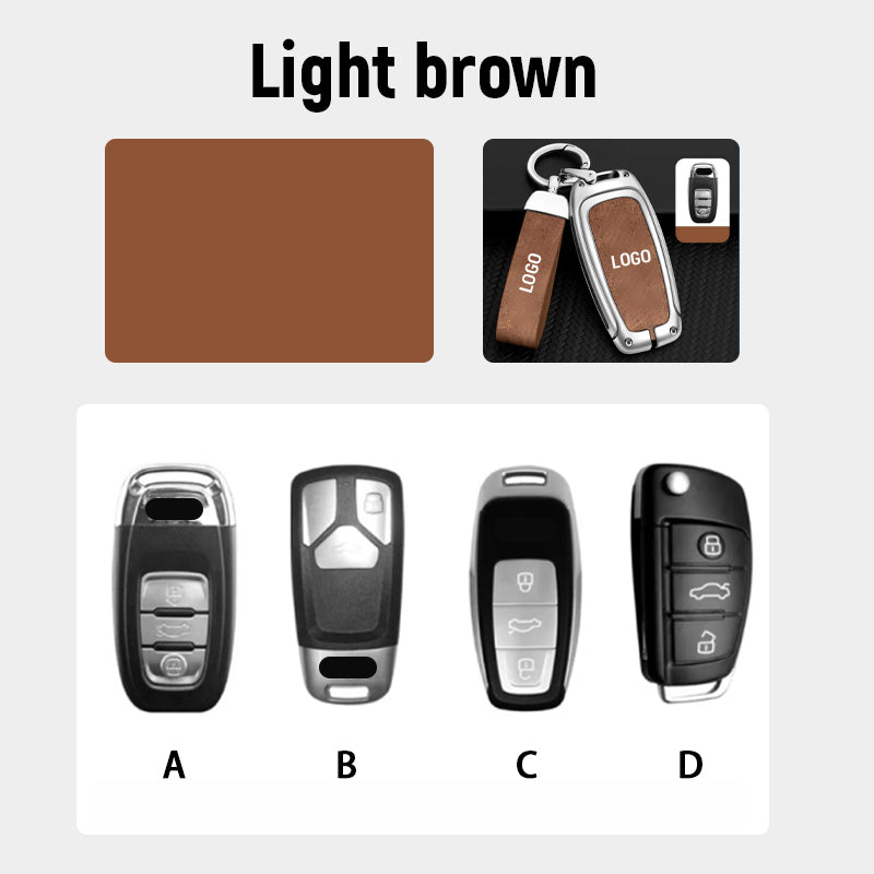 Suitable for Audi cars - genuine leather key cover