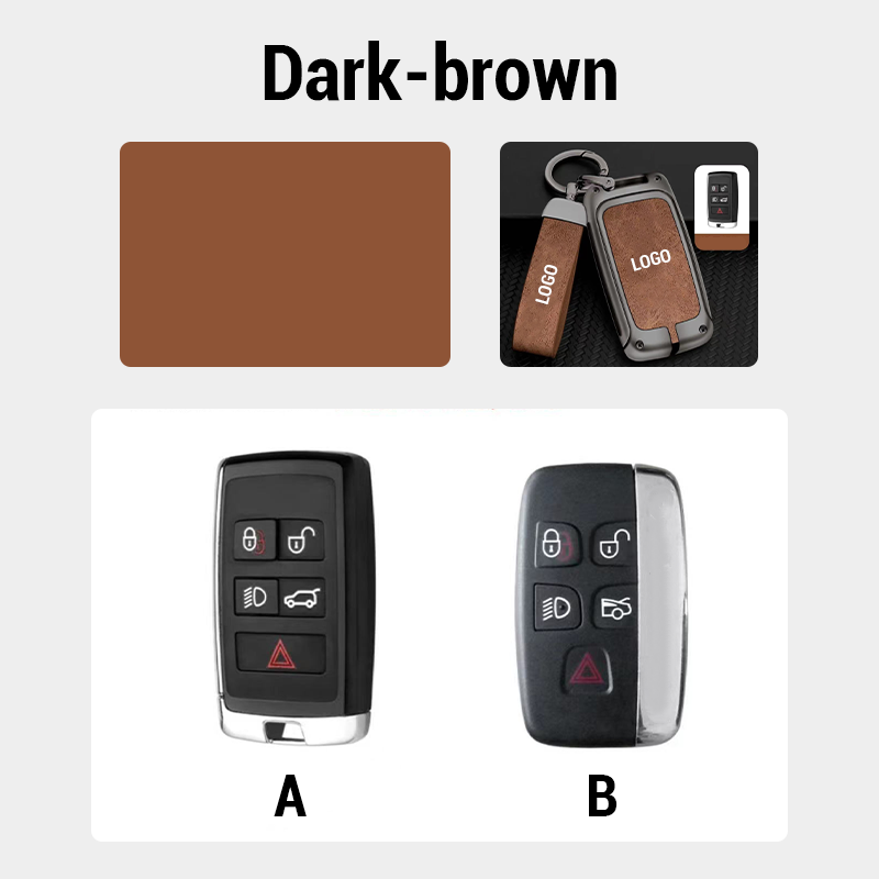 Suitable for Jaguar cars genuine leather key cover Woobrooch