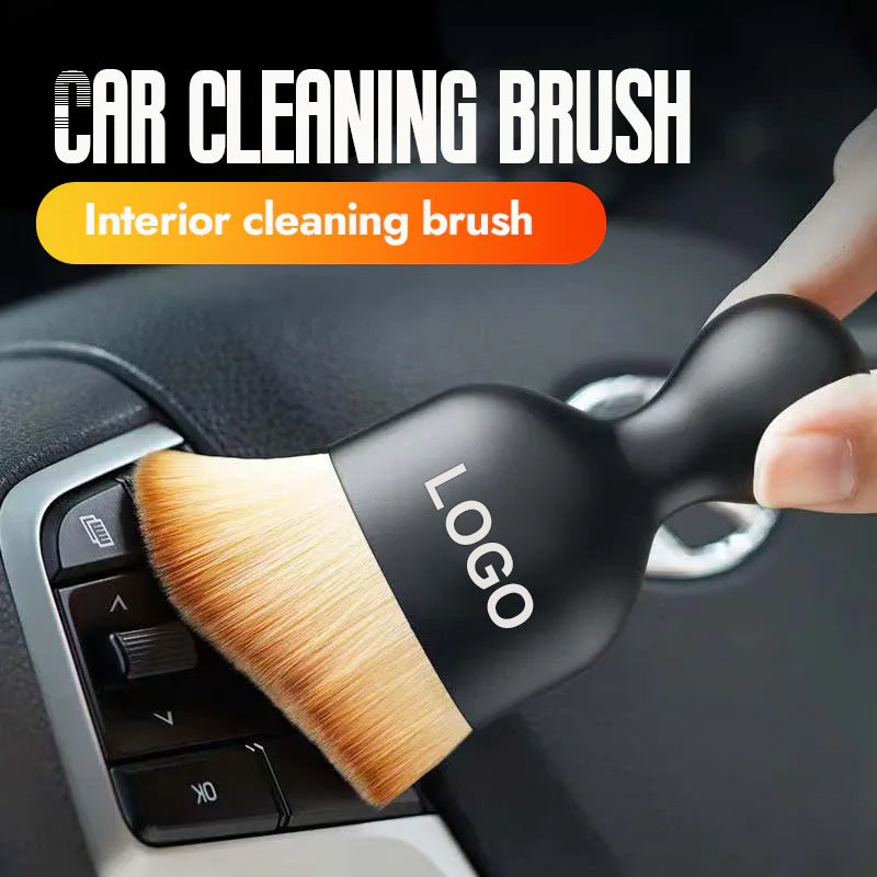 4PCS Car Cleaning Soft Brush Cleaning Brush Auto Interior Air