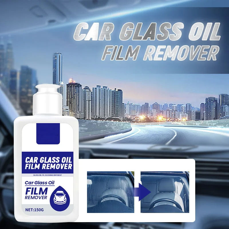 Oil Film Remover for Car Glass, Windscreen Cleaner, Oil Film Cleaner, Rain  Proof and Proof Car Glass Oil Film Remover 150g 