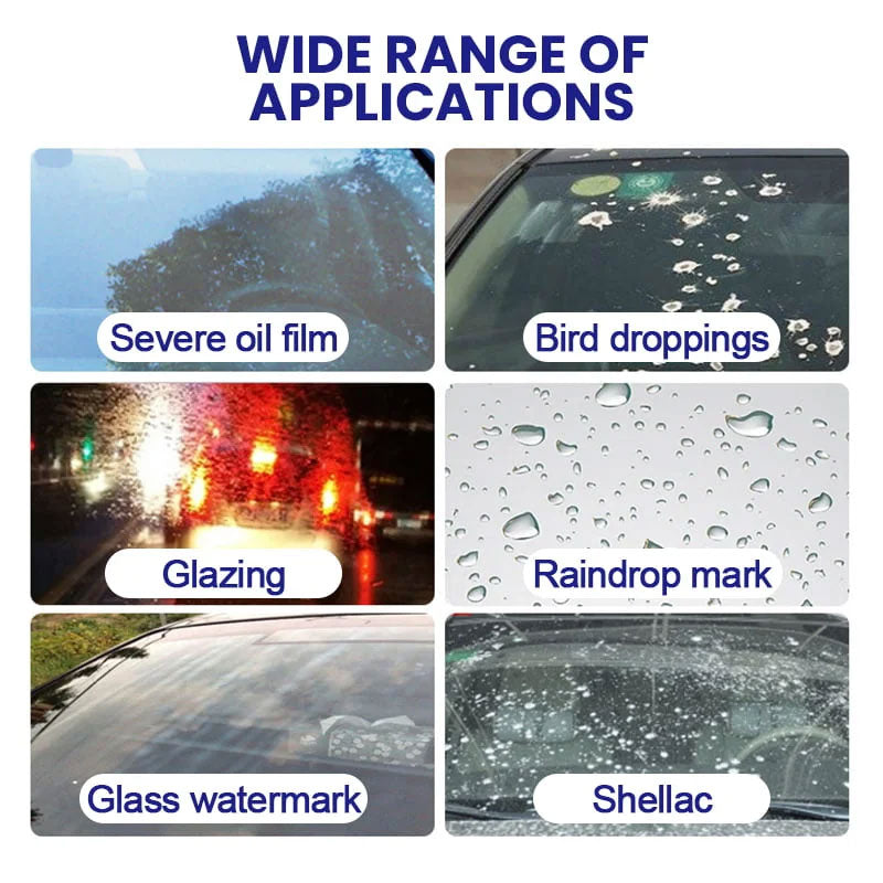 Car Glass Oil Film Remover – Woobrooch